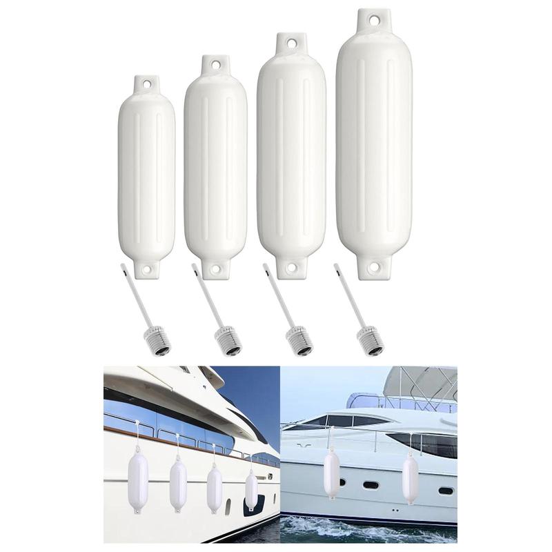 Boat Marine Yacht Boat Shockproof Reinforced Eye Ends Boat Dock for Fishing Boats Sport Boats 14cmx50cm