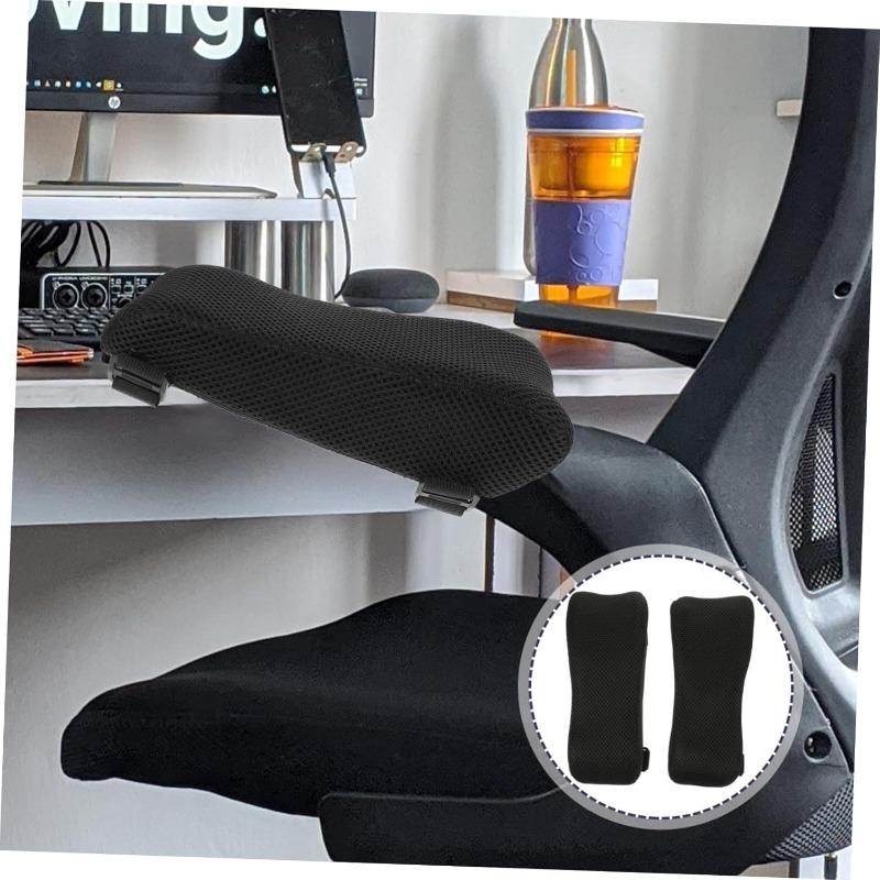 Chair Armrest Pads Armrest Covers Elbow Pads Comfortable Support Chair Elbow Pads  Adjustable Straps Suitable for Office Chairs
