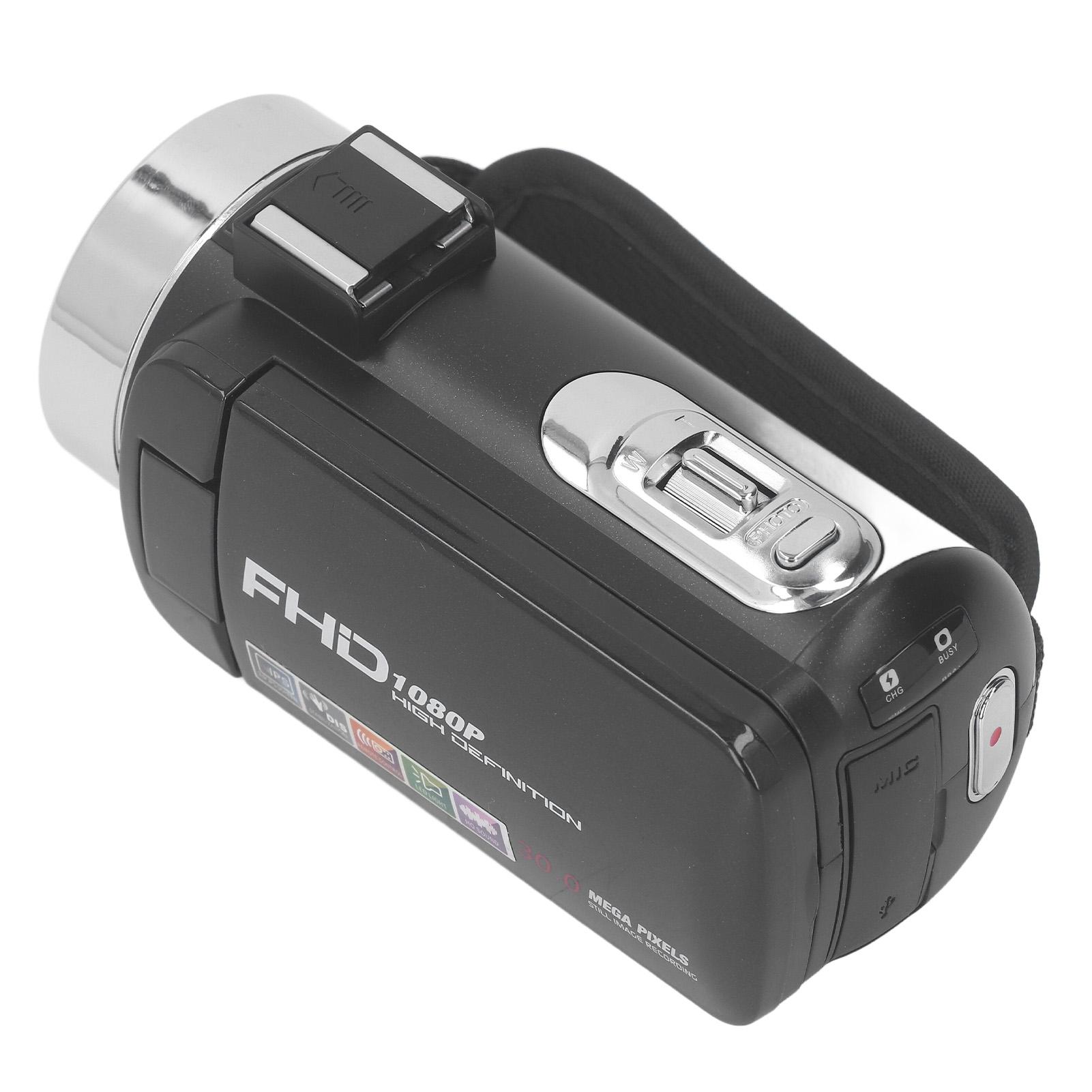 

Цифрова камера HD 1080P 30 МП з 3,0-дюймовим поворотним екраном 18-кратним цифровим зумом Розпізнавання облич Звук