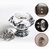 8 Pcs Boutons De Meuble Poignée Cristal De Porte, Tiroir