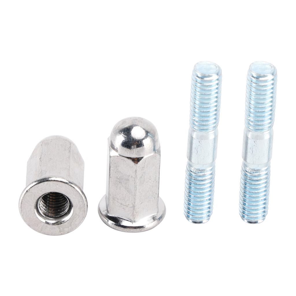 Kolektory Wydechowe Kołnierze Zaciskowe Zestaw Śrub Mocujących Dla Honda CG125 CB XL XL185 125s