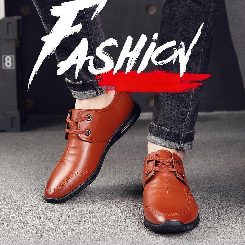 Cheap Leather Shoes Men Fashion Leather Genuine High Quality Luxury