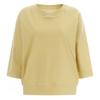 Shop   Women Cross Collar Loose FiT 100  CoTTon 5 8 Sleeve T shirT Dai Wsh 11953