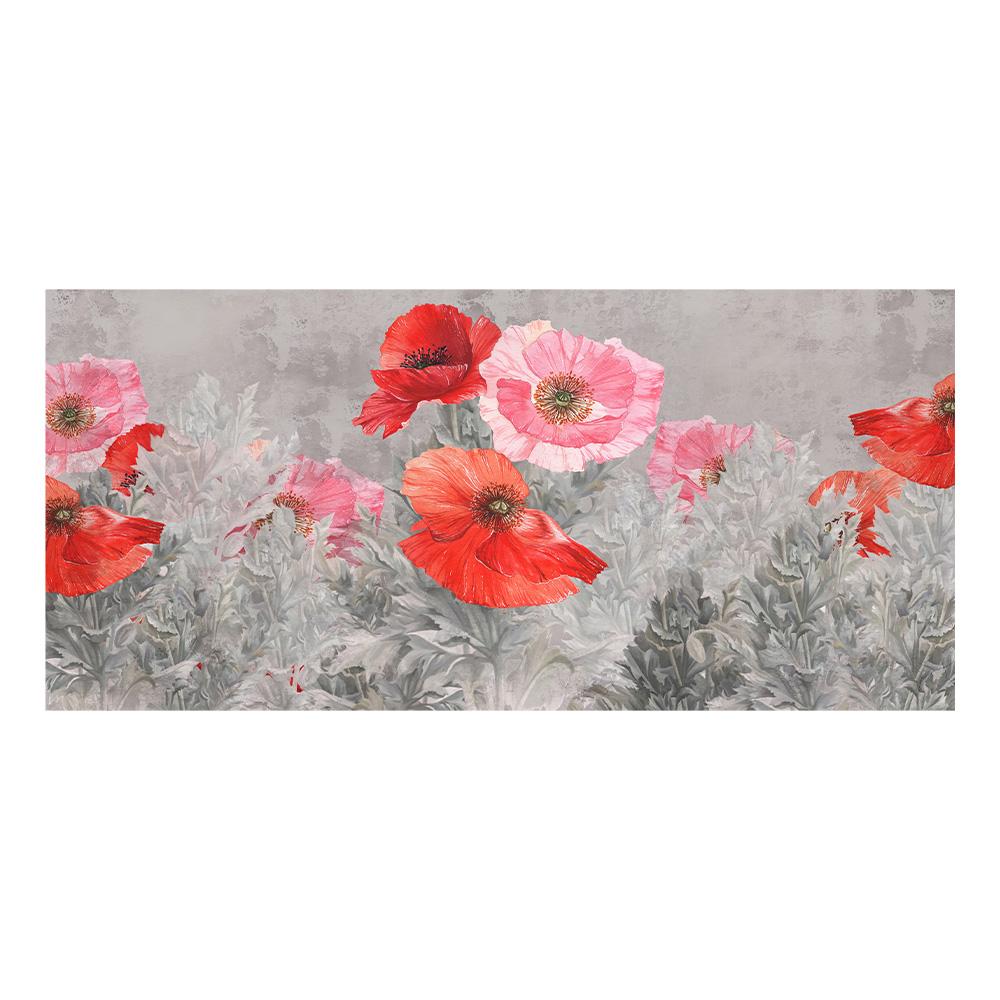 

Абстрактная красочная цветочная картина маслом на холсте, постер и принты, цветочная картина, домашний декор, настенное искусство Cuadros для гостиной 50x100cm