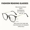 +100~+400 Reading Glasses for Women High Definition Fashionable and High-end Readers Anti-Fatigue High Definition