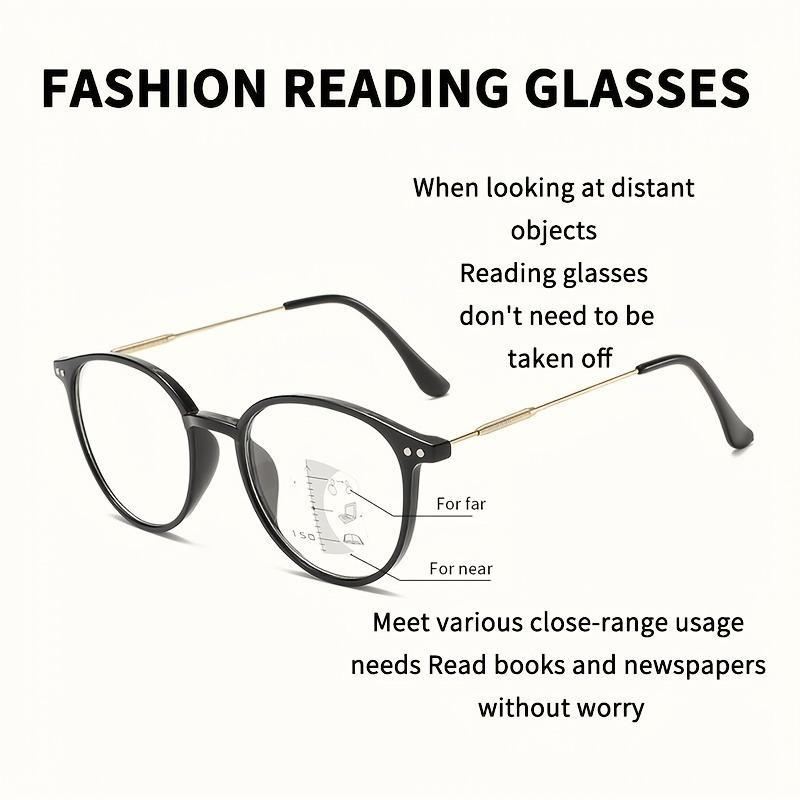+100~+400 Reading Glasses for Women High Definition Fashionable and High-end Readers Anti-Fatigue High Definition