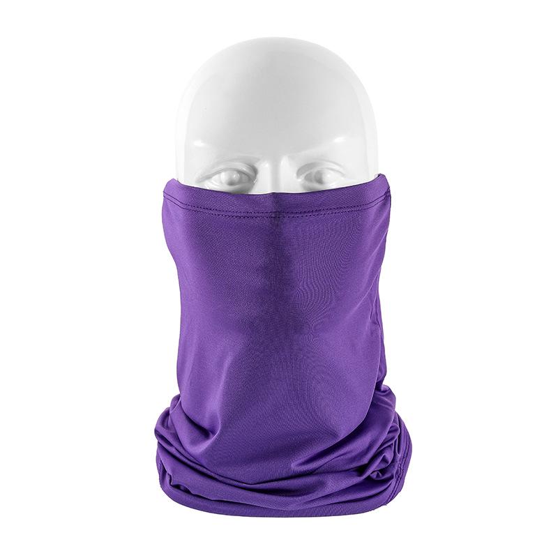 Breathable Ice Silk Multifunctional Neck Gaiter for Outdoor Cycling