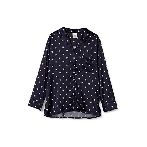 [Gelato Pique] Bicolor Heart Pattern Shirt PWFT181217 Women s