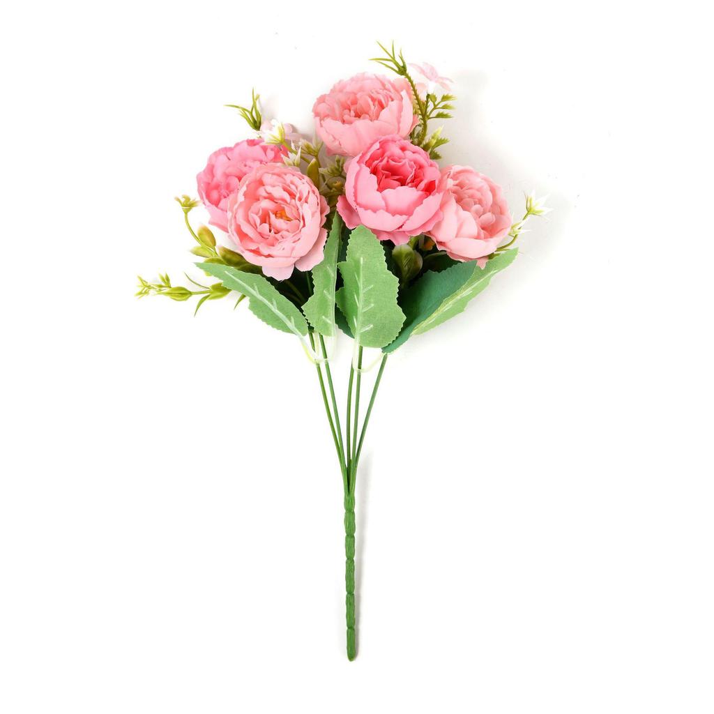 Peony Artificial Flower Bouquets for Weddings & Home Decoration