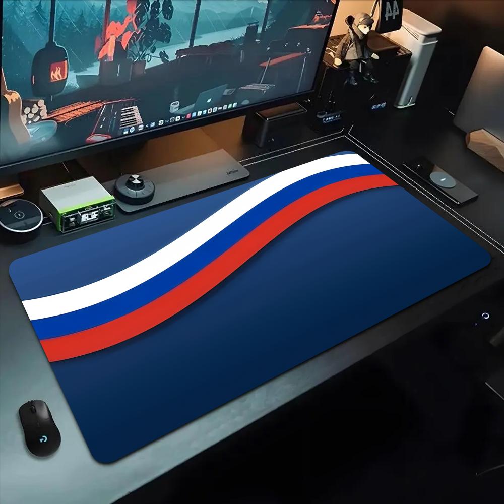 Russische Flagge Mauspads 500X1000 mm Großes Gaming-Mauspad Gamer XL Gummi Otaku Tastaturpad Laptop Schreibtischmatte
