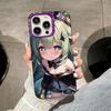 HSR Huohuo Purple Translucent Mobile Phone Case for iPhone 17 16 15 14 13 12 11 X XR XS Air Pro Max Plus Colorful Cover