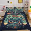 Bedding Cover Set with Pillowcase Home Bedclothes Game Console High Quality Duvet Cover Set Full Queen Size Bed Sets