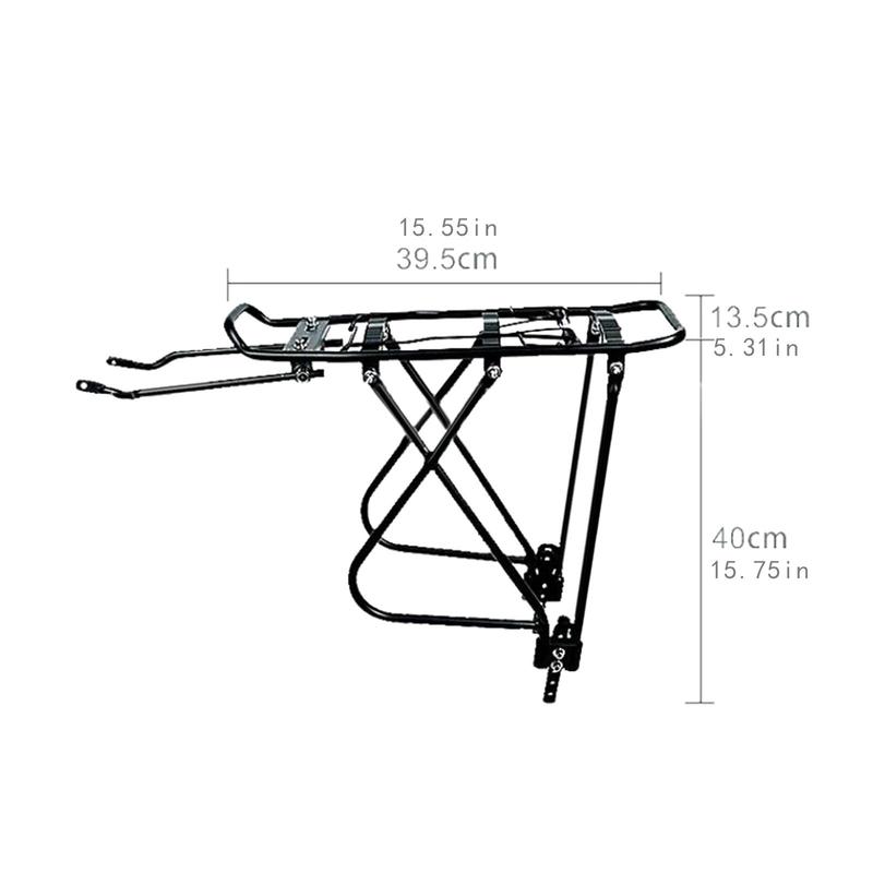 Rear Bike Rack Mountain Bike Sturdy Panniers Bicycle Rear Luggage Cargo Rack