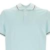 Emporio Armani Color Block Polo Shirt With Embroidered Design And Button Placket Men Tops Blue 8N1FB3-1JPTZ-0743