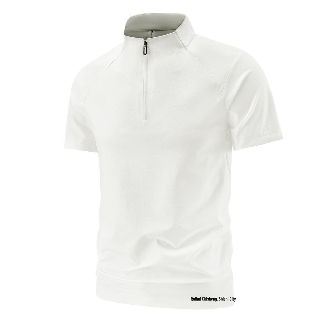 2026 Plus Size Ice Silk Casual T-Shirt: Summer Breathable Loose Fit for Men & Women
