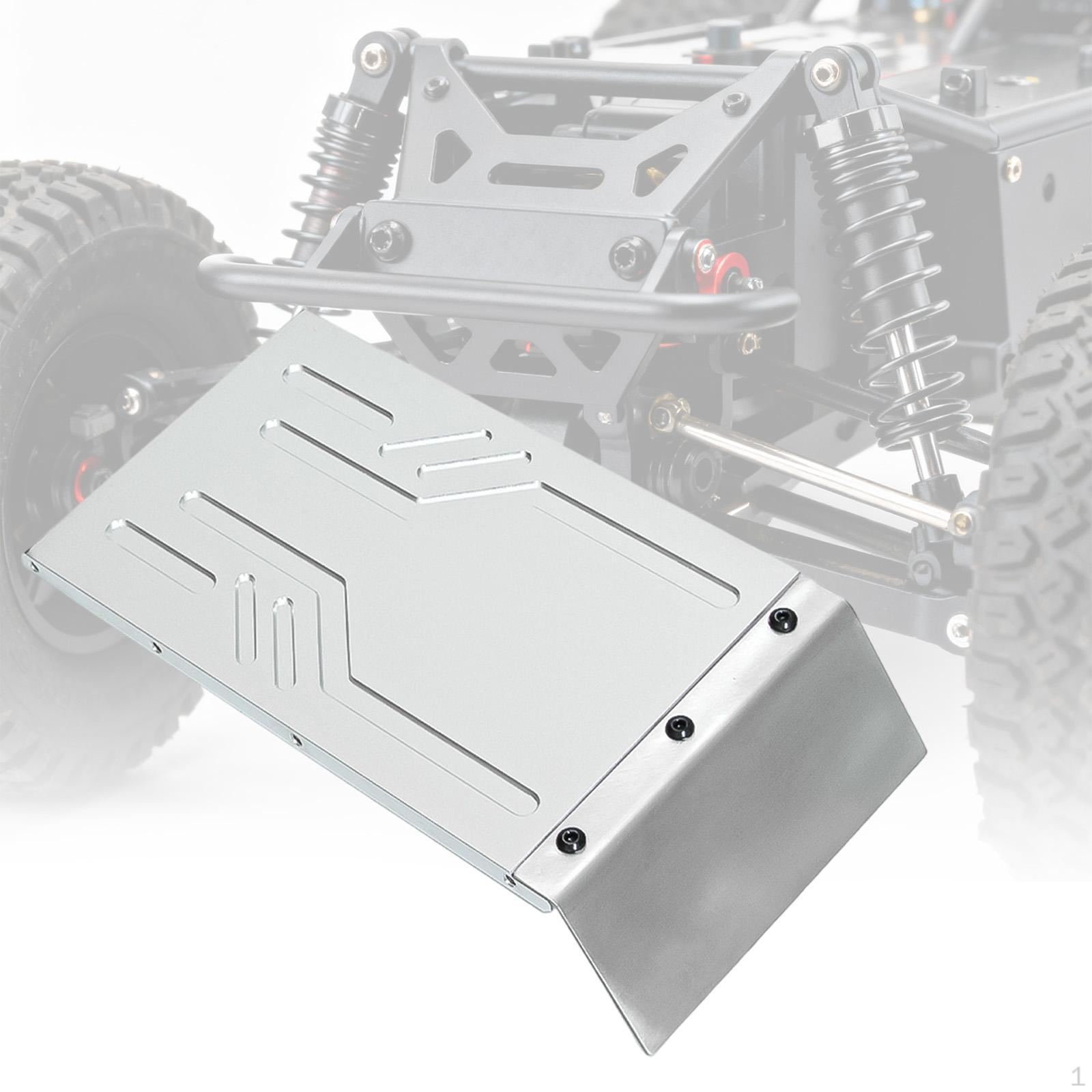 

1/7 RC Car Skid Plate Chassis Maintenance Replaces Guard Easy to Install Sturdy Protector Protection срібний