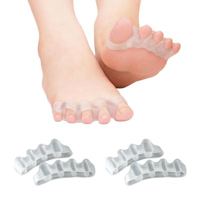 Jako Life Rozpěrka prstů u nohou x 2 Prsty Prsty Noha Pro obě levé a pravé Vyrobeno ze Ponožek Může být Chladný Malý prst U nohy Unavený Relaxace Domácí práce (Sada 2) Rozmetadlo,