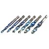 Hex Shank Plated Screw Thread Drill Bits Wide Spiral Groove High Efficiency