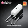 Tuya WiFi/ ZigbeeTemperature Humidity Sensor with External Probe for Smart Life App Alarm Control Support Alexa Google Assistant
