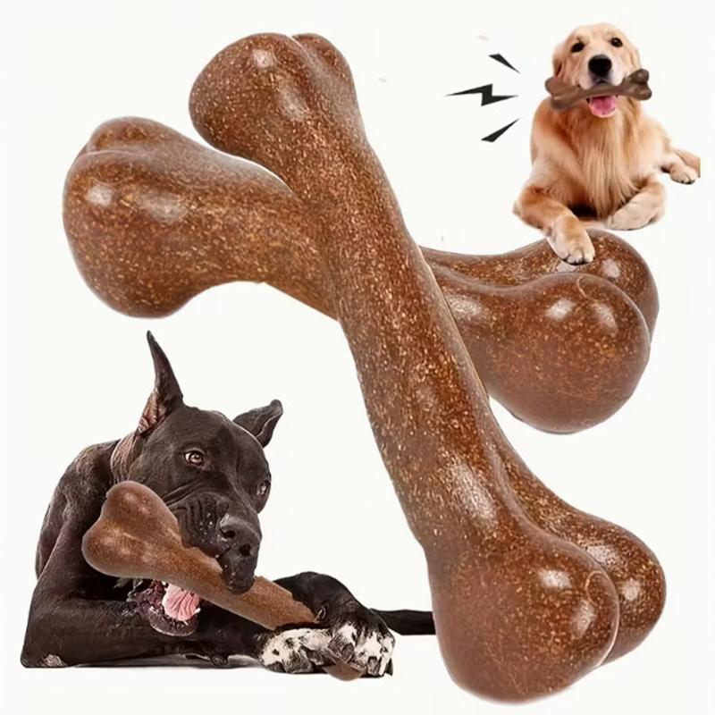 Pet Dog Bone Chew Toy Teeth Cleaning Grinding Durable Bite Resistant Training Boredom Relief Pet Toy