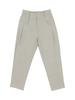 CUSTOMUS Single-Pleat Straight E-Banding Pants Cxs24Swpt209 Bei