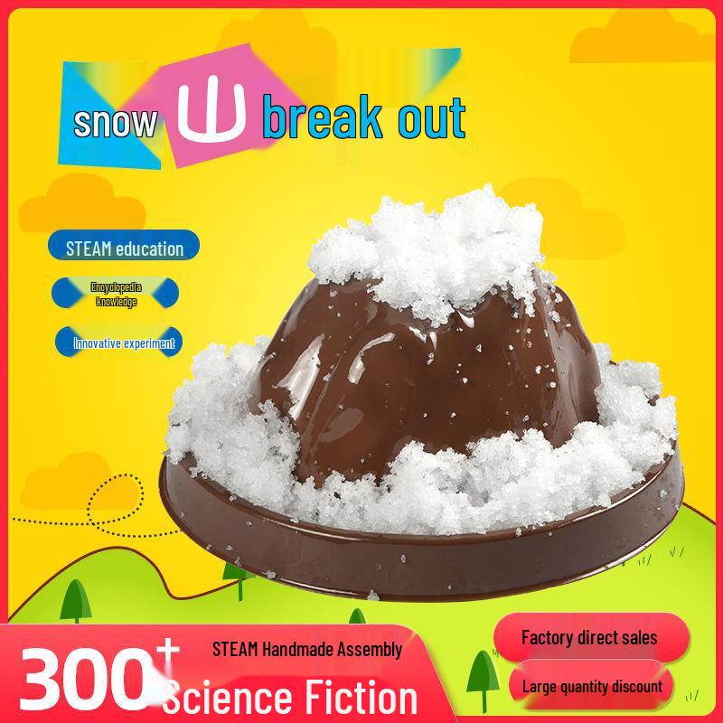 DIY Volcanic Eruption Science Kit for Young Elementary Students