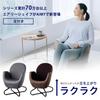 Pelvis Pelvic Sofa Baby Shower Chair Reclining Single Seater with Legs Present Home Gray Brown AiMY Airy Shape Plus AIM-FN057(BR)