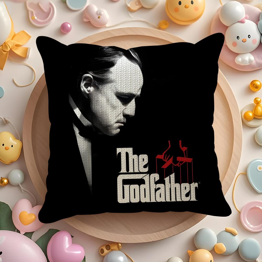 

TThe Godfather MOIVE Pillow Case Pattern Printed Pillowcase For Living Room Sofa Cushion Cover Bedroom Decor 30X30cm