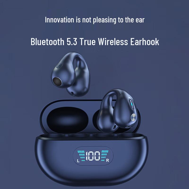 Bach Johann Q80 Non-In-Ear Bluetooth Clip-On Earbuds