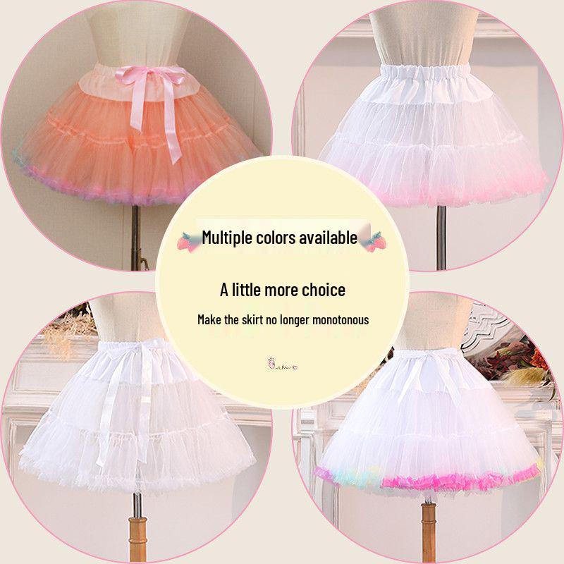 Girls' Lolita Boneless Petticoat for Babies & Toddlers - Short Puff Underskirt