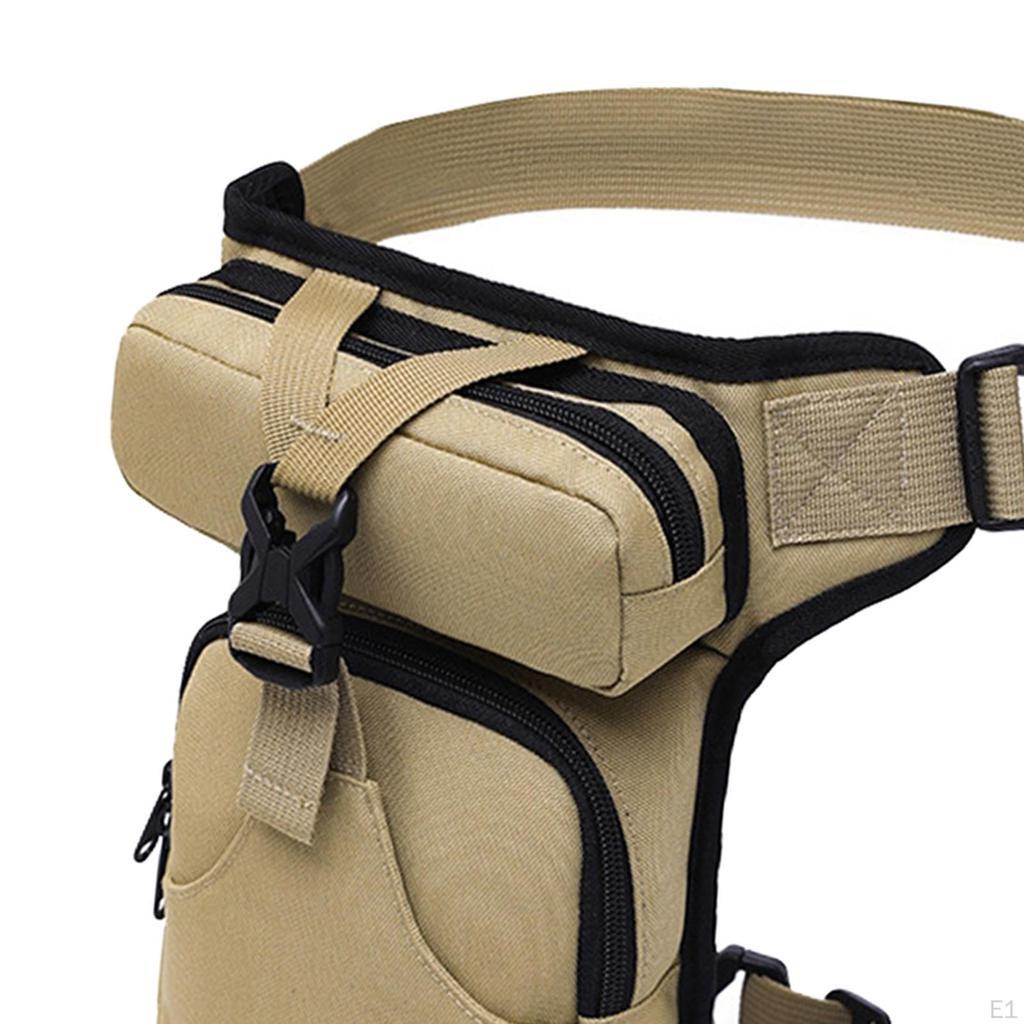 Motorcycle Thigh Bag with Secure Closure for Outdoor Adventures