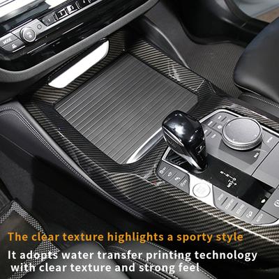 Dla BMW X3 X4 G01 G02 G08 2025-2025 Dekoracyjna ramka panelu sterowania środkowego i dźwigni zmiany biegów chroni akcesoria