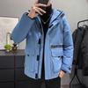 New Down Jacket Men's Short Winter Outdoor Hooded Top Winter Clothing