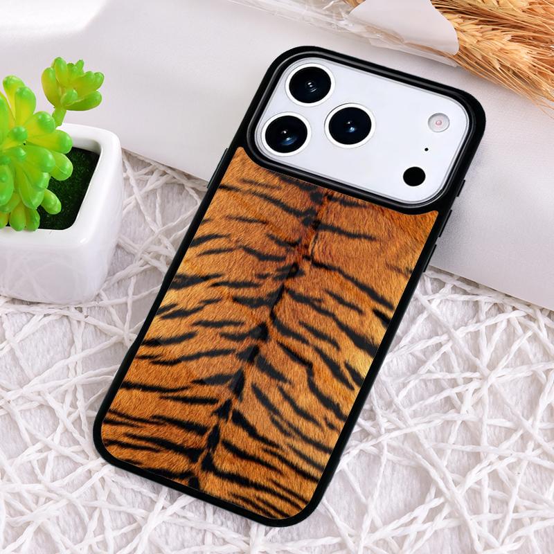 Tiger Zebra Leopard Shockproof Phone Case for iPhone 17 Air 16e 15 11 12 14 13 Pro Max Cover Coque