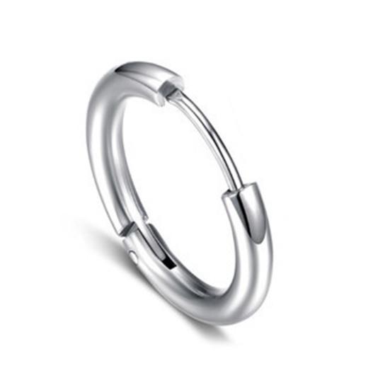 

Зажим для ушей, изысканный крепкий панк 16 mm серебряный