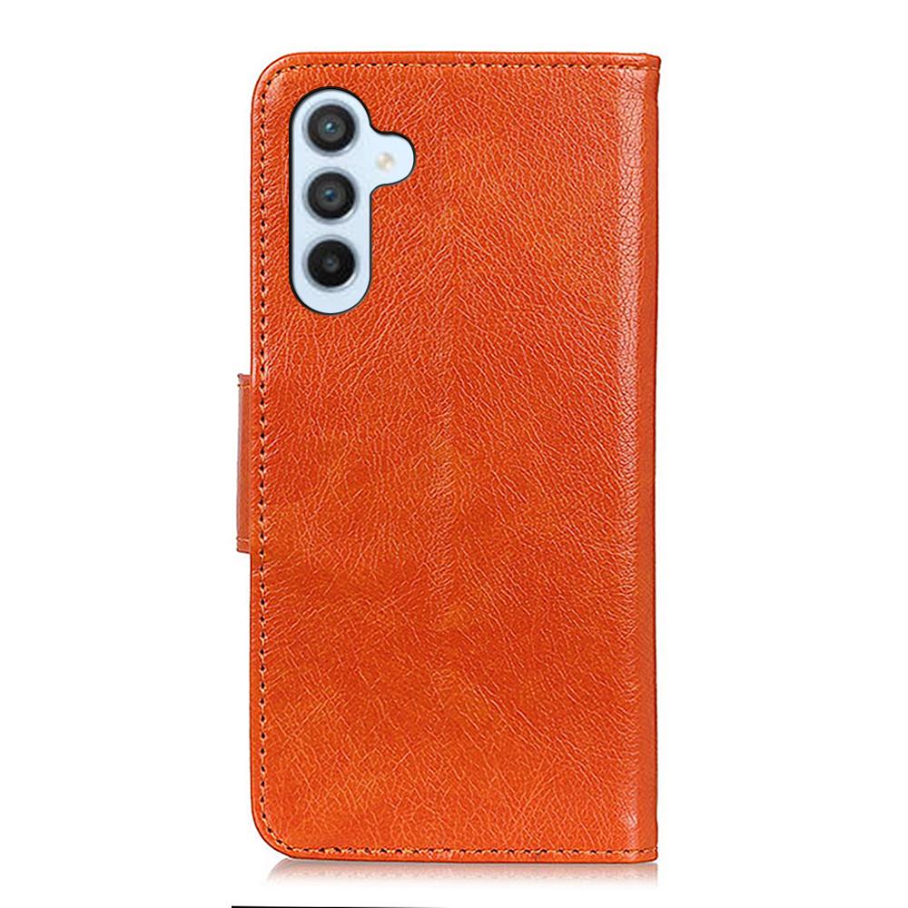 For Samsung Galaxy A37 5G Phone Case Nappa Texture Split Leather Wallet Phone Cover