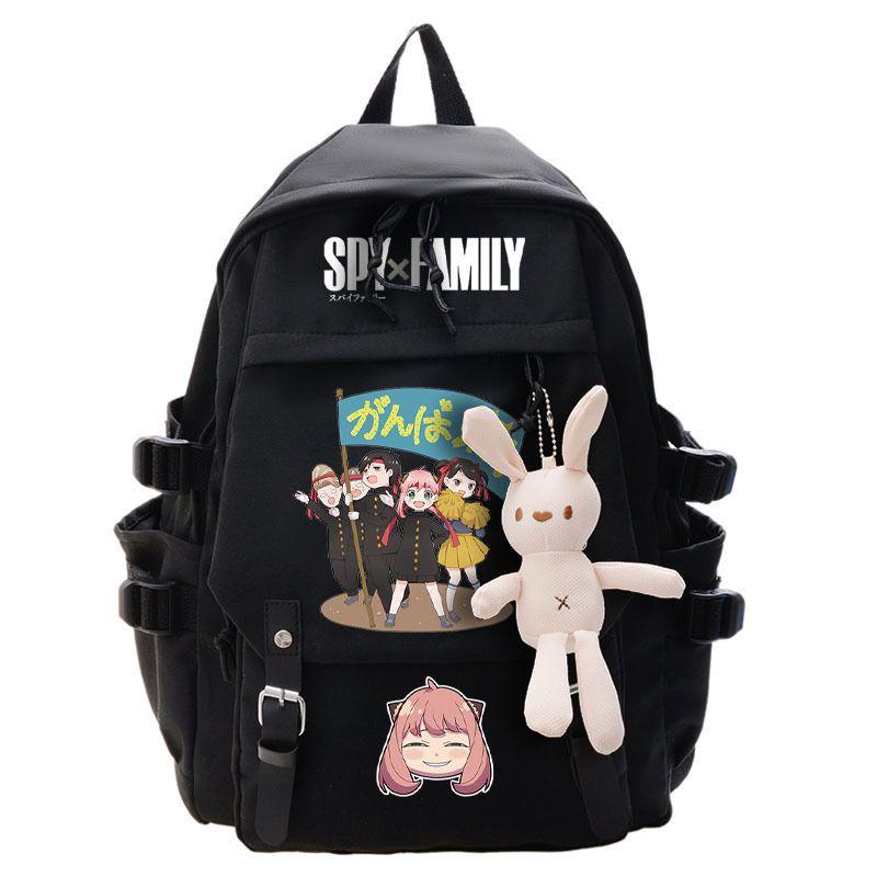 Spy X Family Spy Play House Peripheral Student School Bag Large Capacity Backpack Outdoor Travel Bag