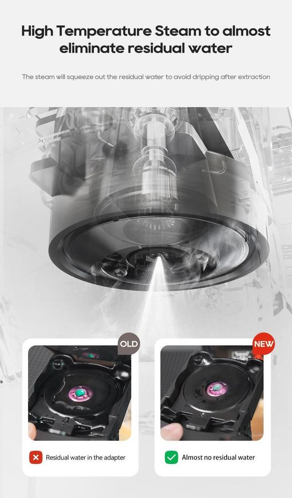 HiBREW H2C 5-in-1 Capsule Coffee Machine, 20Bar Pressure, Smart Touch Control, 7 Cup Sizes, Hot & Cold Brew