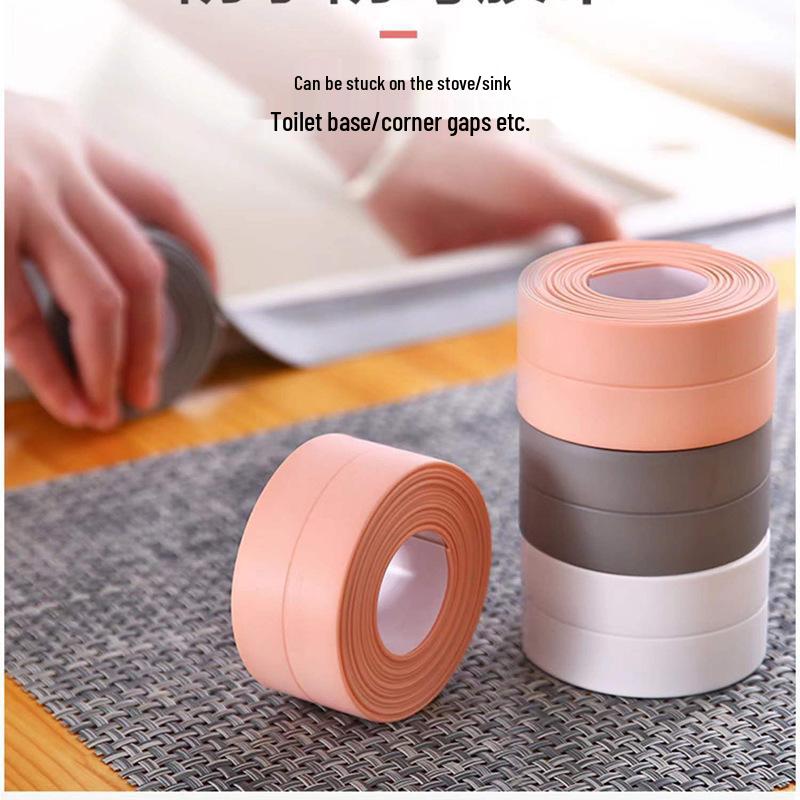 Waterproof Stain-Resistant PVC Sealing Tape for Kitchen & Bathroom Gaps