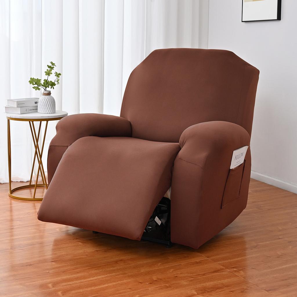 Elastic Milk Silk Chivas Sofa Cover Split Chivas Sofa Lounge Chair Cover