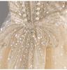 High-End Girls' Princess Wedding or Birthday Dress with Sequins