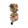 Flower Hair Clip Ponytail Holder Durable Long Lasting Strong Hold Braiders Non Slip French Barrettes Updo Claw Clip