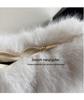 Women's Large Capacity Plush Shoulder Bag - Furry Handbag for Autumn/Winter