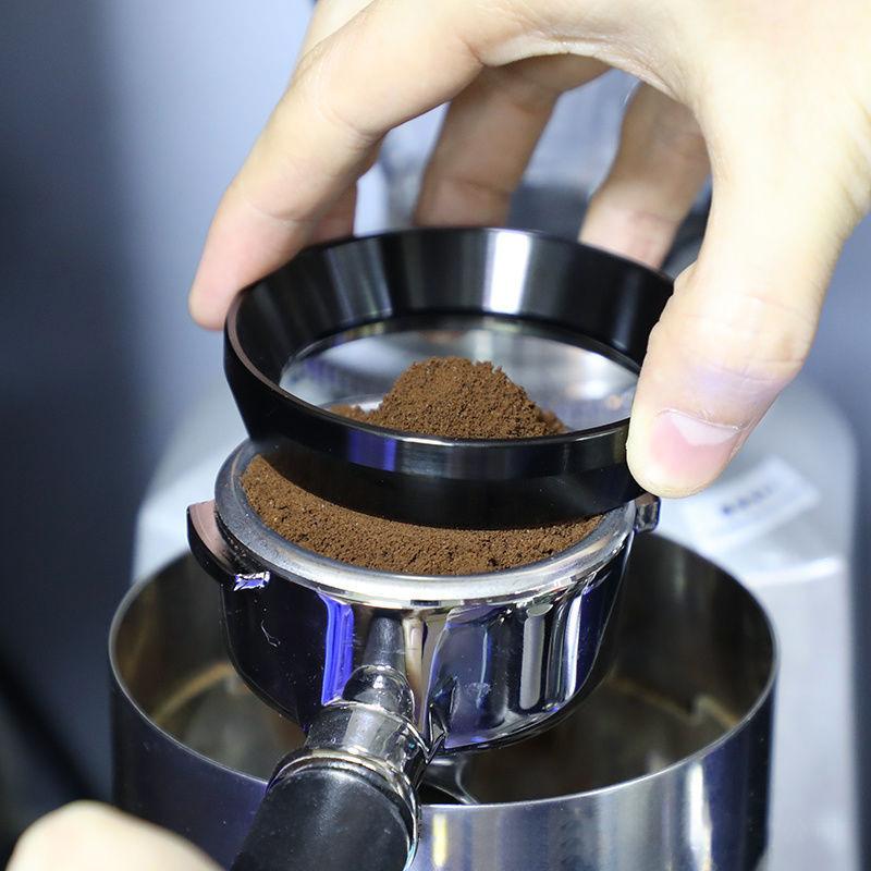 51/53/58mm Magnetic Coffee Filter Ring Coffee Powder Tool Portafilters Espresso Coffee Dosing Ring Coffee Accessories Cafe