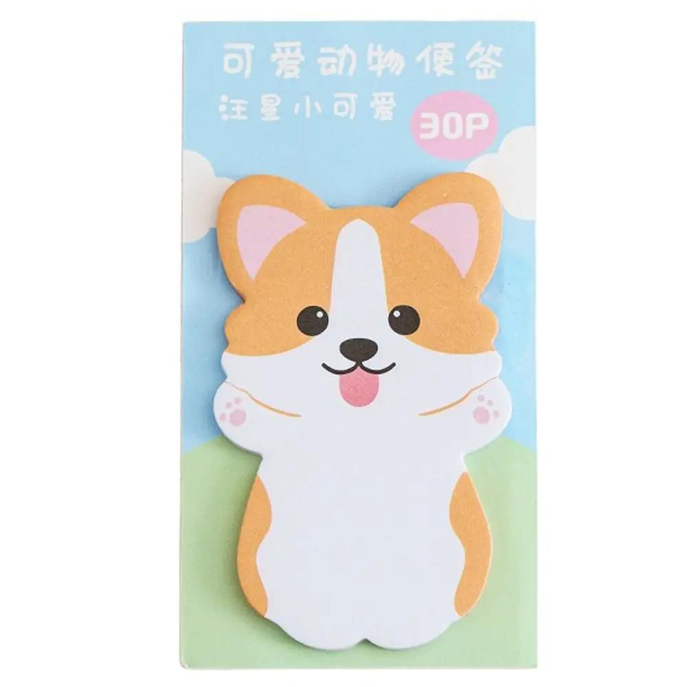 Notebooks Cartoon Bear Animal Memo Pad Cat Dog Sticky Notes Kawaii Sheep Notepad School Supplies