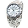Citizen Attesa Direct Flight ACT Silver Eco-Drive Radio-Controlled Watch, Line, CB0210-54A, Men's,
