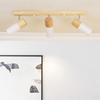 Modern LED Ceiling Light Iron Rotatable 1/3 Head Spotlight For Living Room Study Bedroom Dining Room Indoor Illumination Fixture