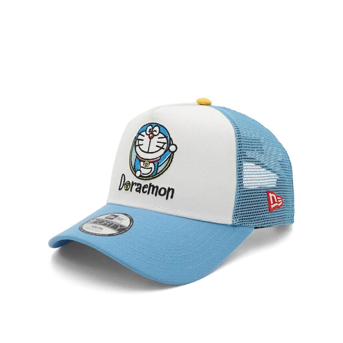 

Детская сетчатая кепка Doraemon Collaboration Небесно-голубой YTH 940AFTR DORAEMON DRAWING SBLU [Новая эра] YOUTH52-56 см небесно-голубой