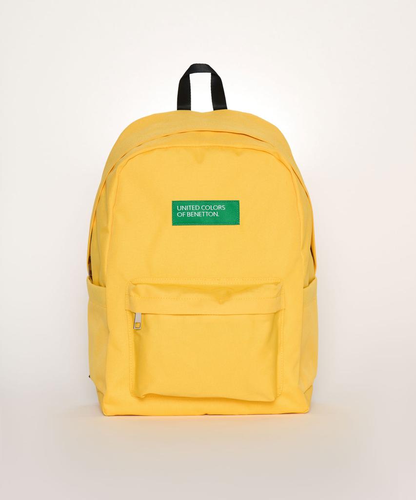 Benetton Vivid Laptop Backpack - [Yellow]