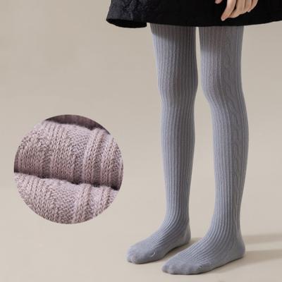 Baby Girl Tights Warm Leggings Spring 2024 Girls' Pantyhose Children's Pantyhose Kids Pants Solid Cotton Clothes Spring Autumn